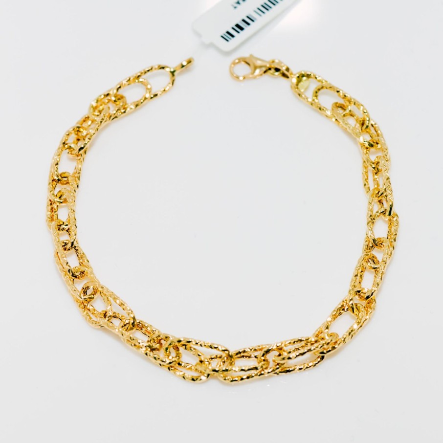 Gioielli Barron Gioielli Catena | Bracciale In Oro Giallo 18Kt