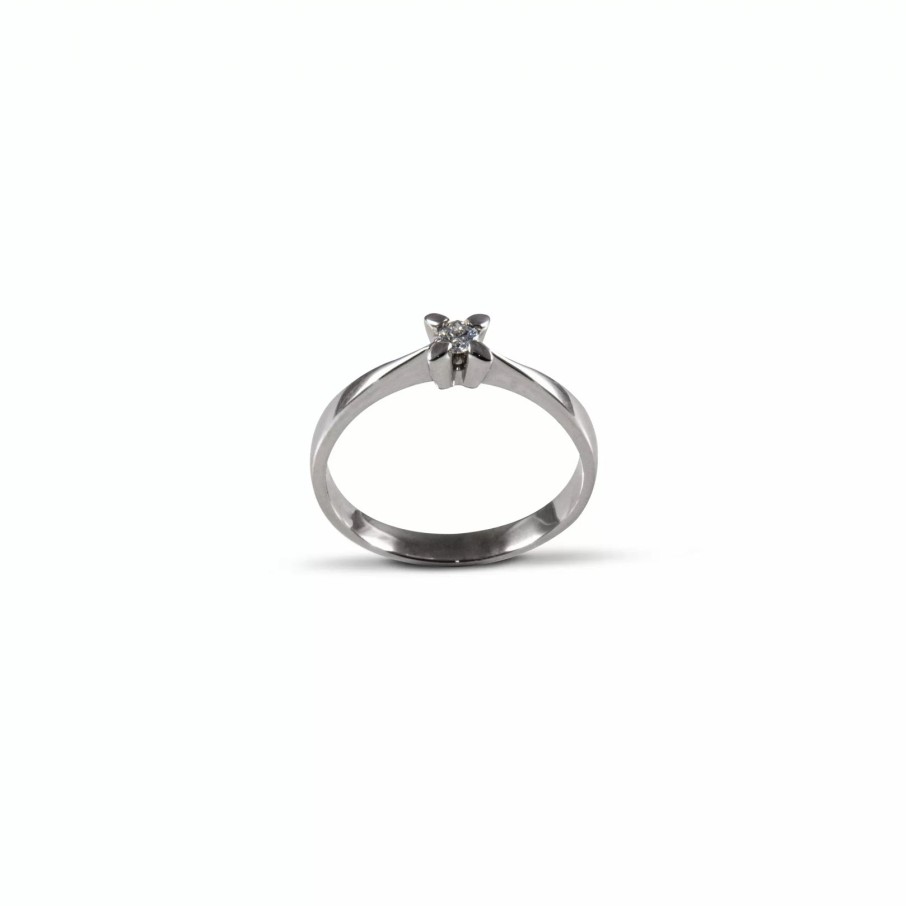 Gioielli Barron Gioielli Solitari | Anello Solitario Diamante 0.08 Ct.