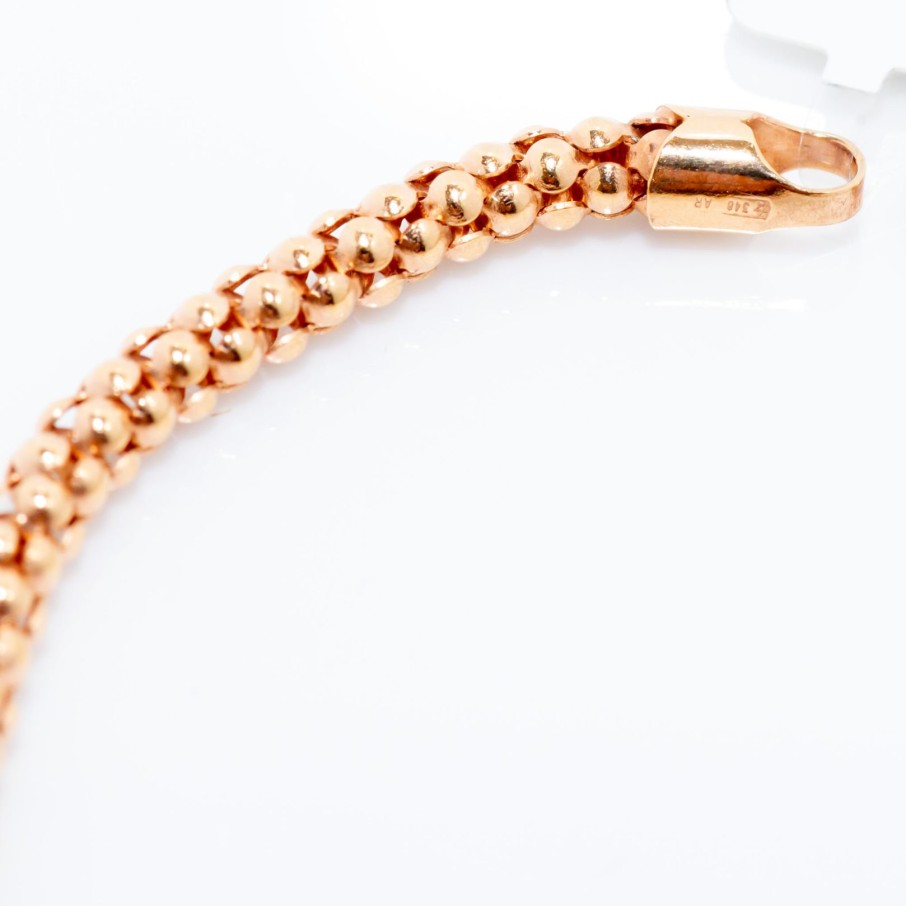 Gioielli Barron Gioielli Catena | Bracciale Fope In Oro Rosa 18Kt