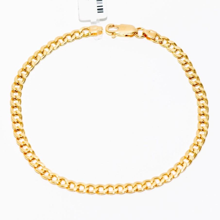 Gioielli Barron Gioielli Catena | Bracciale In Oro Giallo 18Kt