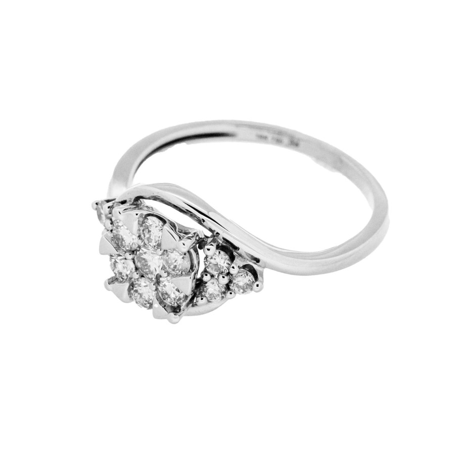 Gioielli Barron Gioielli Solitari | Anello Con Diamanti Naturali 0.53 Ct