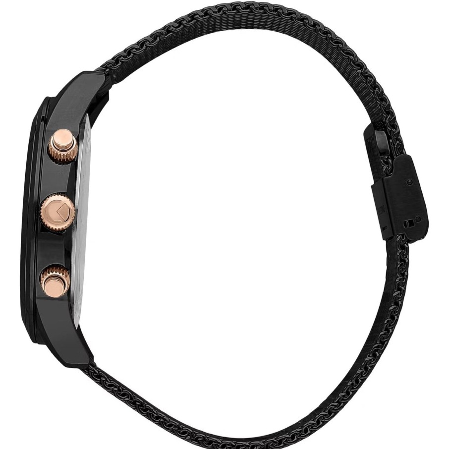 Orologi Barron Gioielli | Sector Orologio 670 Acciaio Nero Clip E Gancio