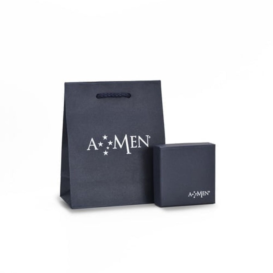 Gioielli Amen Tennis | Bracciale Tennis Rodio Zirconi Verdi