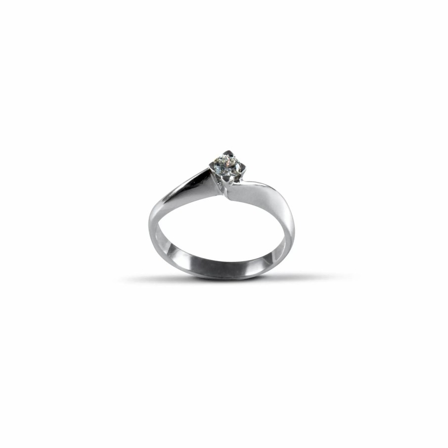 Gioielli Barron Gioielli Solitari | Anello Solitario Diamante 0.23 Ct.