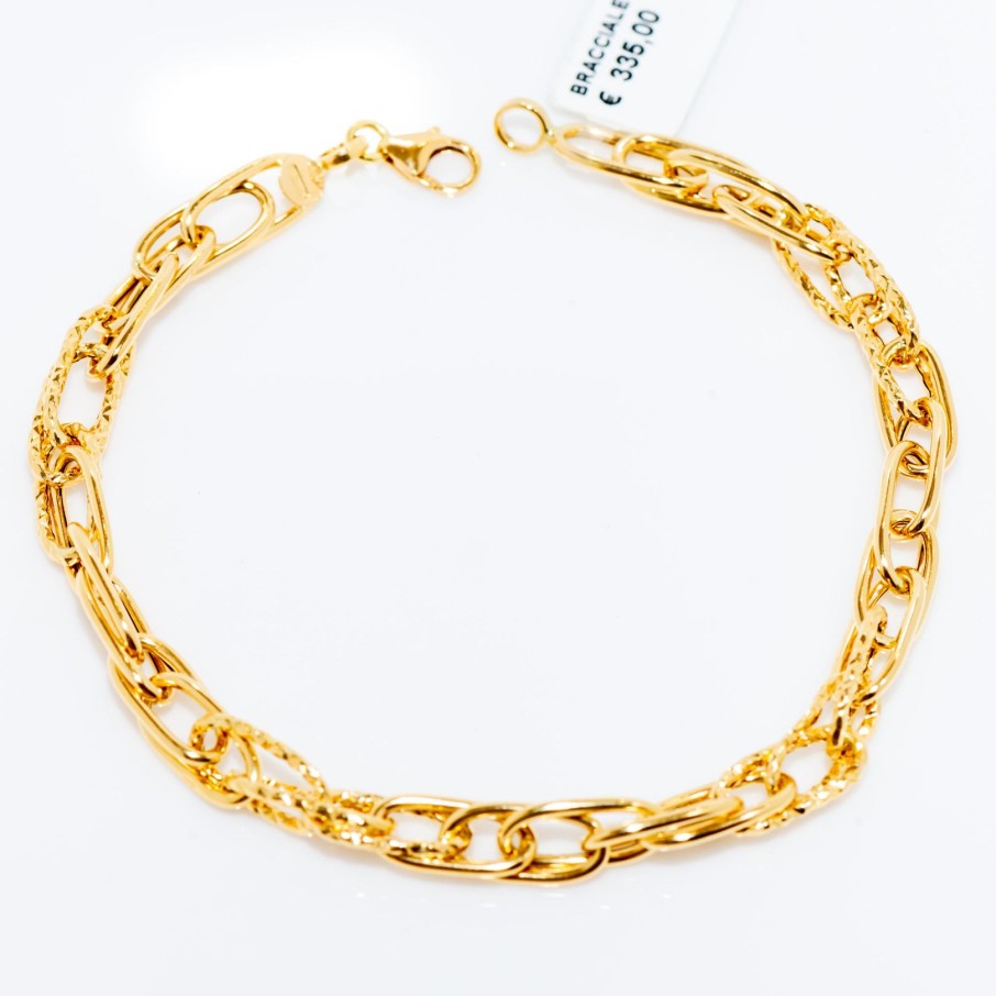 Gioielli Barron Gioielli Catena | Bracciale Catena In Oro Giallo 18Kt