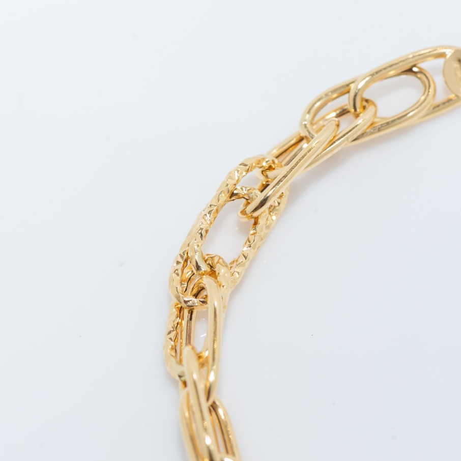 Gioielli Barron Gioielli Catena | Bracciale Catena In Oro Giallo 18Kt