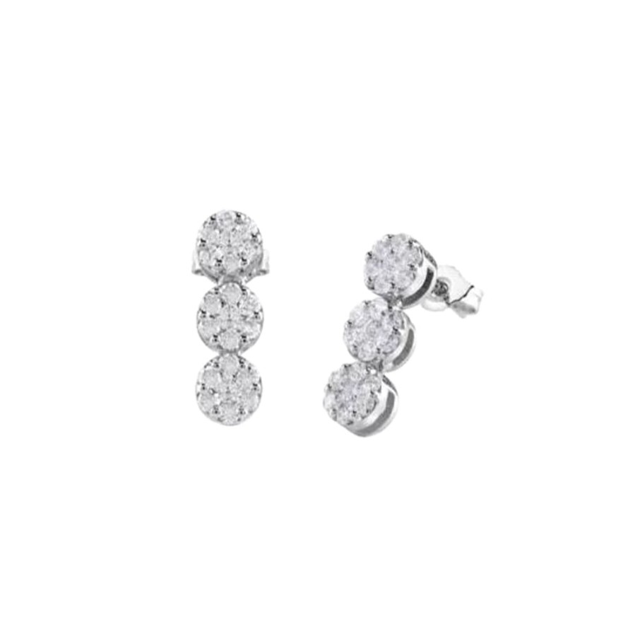 Gioielli Barron Gioielli | Orecchini Trilogy 0.050 Ct.